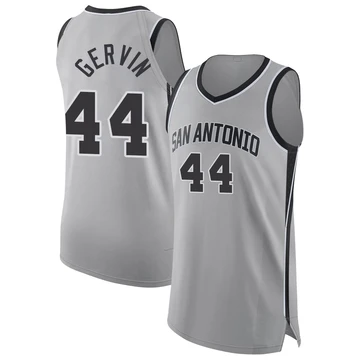 San Antonio Spurs Authentic Silver Statement Edition Jersey 2024/25 George Gervin ＃44 Youth