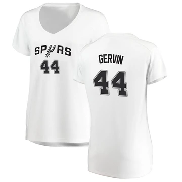 San Antonio Spurs Fast Break Jersey - Association Edition White George Gervin ＃44 Women's