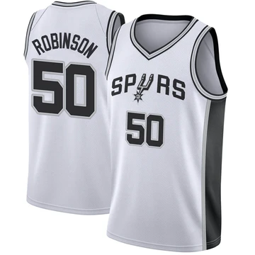 San Antonio Spurs Swingman Jersey - Association Edition White David Robinson ＃50 Youth