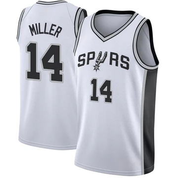 San Antonio Spurs Swingman Jersey - Association Edition White Emanuel Miller ＃14 Youth