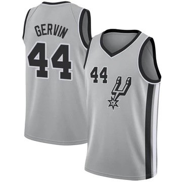 San Antonio Spurs Swingman Silver Jersey - Statement Edition George Gervin ＃44 Youth